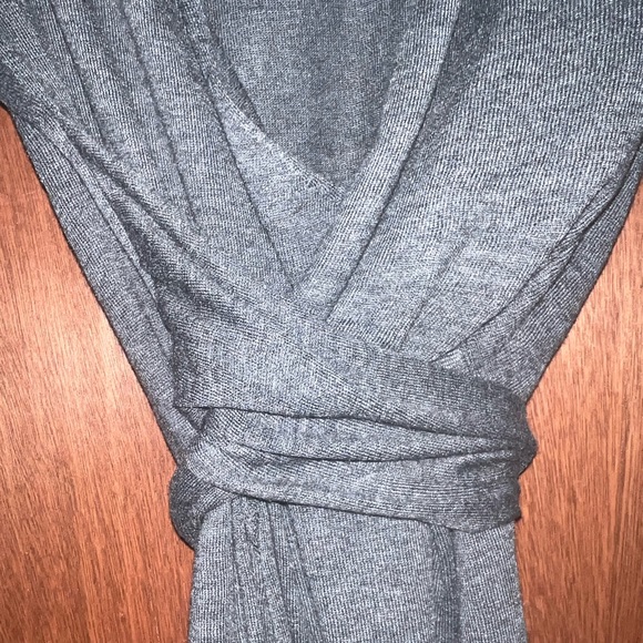 Zara Knit Wrap Dress - Picture 4 of 6